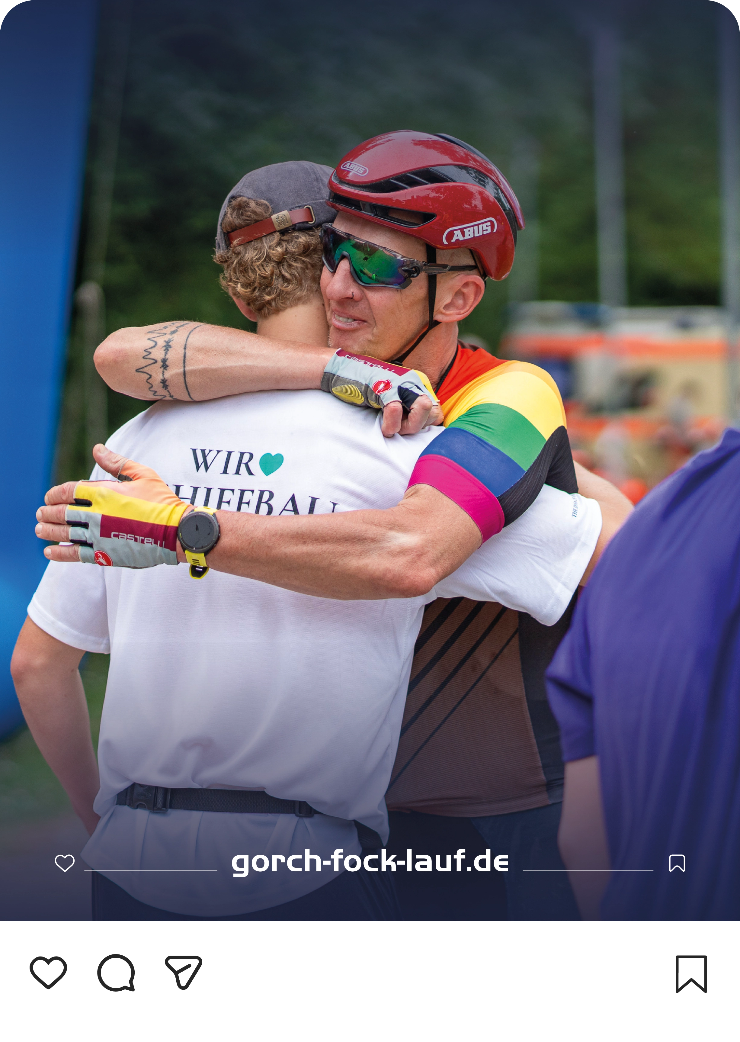 Social-Media-Beitrag des Gorch-Fock-Laufs